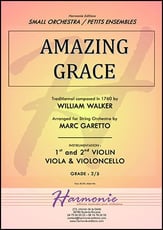 Amazing Grace - String Orchestra (or Quartet) Orchestra sheet music cover